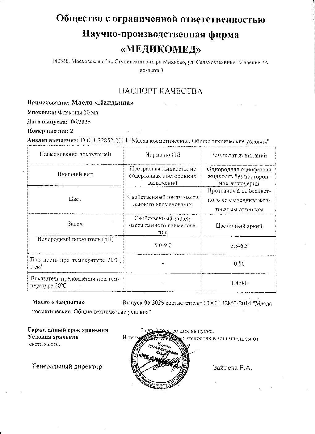 Паспорт №062025